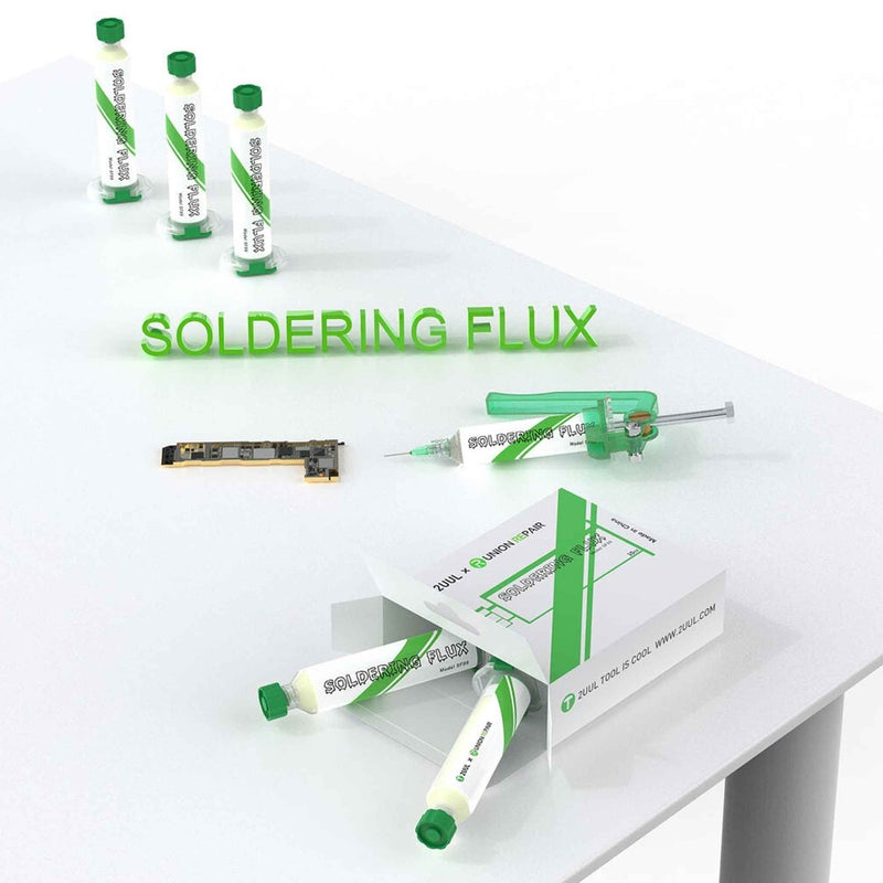 Encuentra el pack de 2 unidades de flux de soldadura modelo SF99 2UUL SC13 en Guatemala para tus reparaciones.