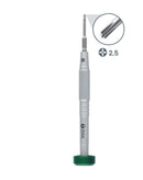 Compra destornillador cruz 2.5mm en Guatemala al por mayor para reparaciones en talleres especializados.