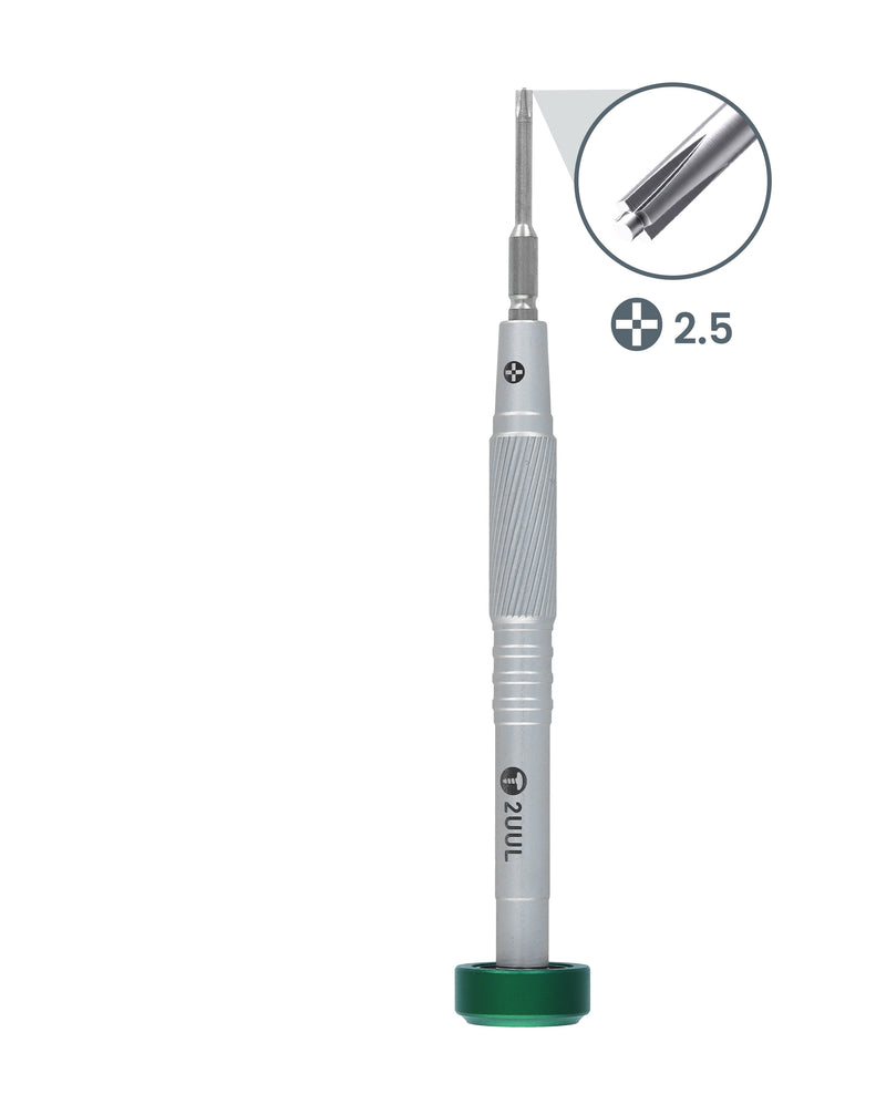 Compra destornillador cruz 2.5mm en Guatemala al por mayor para reparaciones en talleres especializados.