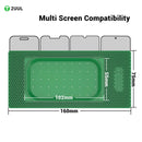 Pad de silicona 2UUL SP16 GripPad B negro, antideslizante, para sujeción segura de pantallas LCD de celulares durante reparación o limpieza.