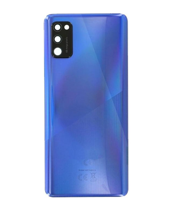 Reparación de tapa trasera con lente de cámara Samsung Galaxy A41 en Guatemala.
