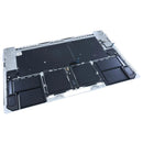 Tapa superior plateada original MacBook Pro 16" (2026) A3428/A3429 con teclado ANSI US para reparación.