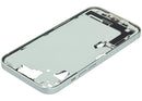 Carcasa central con puerto de carga flex y piezas pequenas iPhone 15 (US Version) (Green)