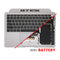 Encuentra tapas superiores con batería y teclado para MacBook Air 13 Retina en Guatemala, ideal para reparaciones de MacBooks y talleres que necesitan piezas de calidad.