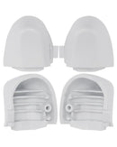 Cubierta de botones de gatillo izquierdo/derecho para Xbox Series S/X (Blanco)