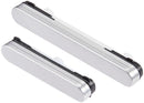 Botones duros blancos para Samsung Galaxy S26 Plus (S947), repuesto original de encendido y volumen.