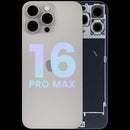 Tapa trasera con MagSafe Magnet y NFC y Flashlight Flex iPhone 16 Pro Max (Service Pack) (Natural Titanium)