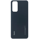 Tapa trasera de vidrio negra original para Xiaomi Redmi Note 11 (2201117TG), sin lente de cámara, repuesto para reparación.