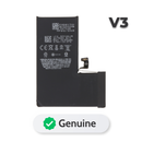 Batería sin mensaje V3 para iPhone 15 Pro en Guatemala, conecta y reconoce como genuina automáticamente.