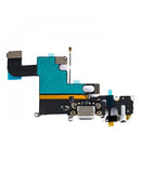 Puerto de carga iPhone 6 Silver, flex cable de reparación A1522, A1524, A1549 con garantía.