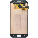 Pantalla hard OLED Samsung Galaxy A3 (A320/2017) original Gold Sand sin marco, repuesto para reparación.