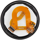 Pantalla LCD con marco para Garmin Approach S40 (2019) Premium en negro, repuesto para reparación de display.