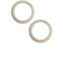 Aro del bisel de la camara trasera para iPhone 15 / 15 Plus (Amarillo) (Set de 2 piezas)