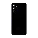 Tapa trasera original Samsung Galaxy A15 5G negra (A156) Service Pack, repuesto de vidrio brillante.