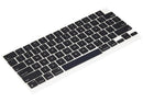 Kit de keycaps negras para teclado MacBook Air 13" y Pro 14"/16" (A2681, A2941, A3113, A3114).