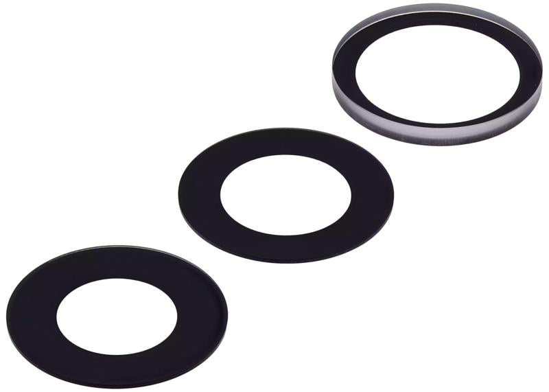 Reparación de lente de cámara trasera para iPhone 16 Pro / 16 Pro Max en Guatemala, mayorista de conjuntos de 3 piezas con adhesivos incluidos en paquetes de 10 unidades.