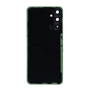 Tapa trasera original Samsung Galaxy A15 5G negra (A156) Service Pack, repuesto de vidrio brillante.