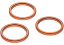 Aros de cámara trasera Cosmic Orange para iPhone 17 Pro/Pro Max, paquete de 3 piezas.