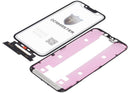4 en 1 Short Flex digitizador tactil con vidrio + OCA + marco preinstalado iPhone 14