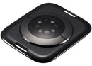Tapa trasera Apple Watch Series 7 45mm GPS, aluminio negro espacial, para reparación con cristal.