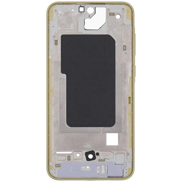 Carcasa intermedia Samsung Galaxy A35 (A356 / 2024) Lemon disponible para reparaciones en talleres de Guatemala.