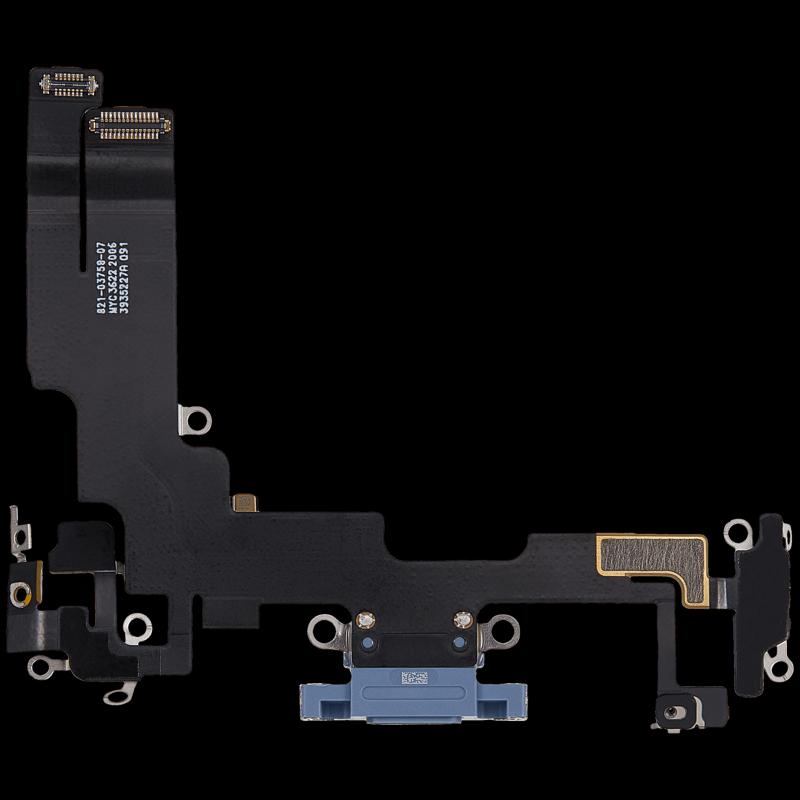 Cable Flex de puerto de carga para iPhone 14 (Azul)