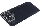 Tapa trasera original Google Pixel 10 Pro Fold Sterling, repuesto OEM para reparación de cristal trasero.
