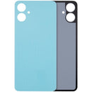 Tapa trasera azul brillante para Samsung Galaxy A06 4G (A065) con lente de cámara, repuesto de reparación.