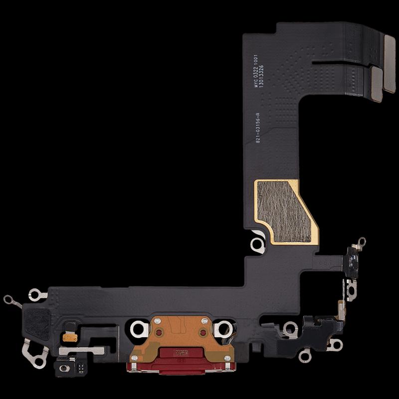 Puerto de carga para iPhone 13 Mini (OEM usado) (Rojo)