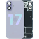 Tapa trasera original lavanda para iPhone 17, con MagSafe y NFC, ideal para reparación de A3520.