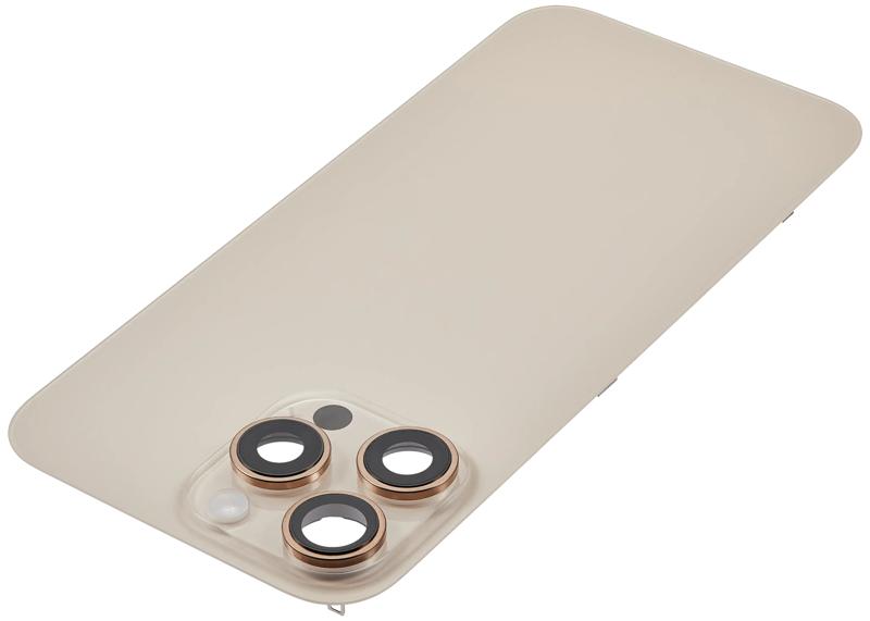 Encuentra la tapa trasera con placa de acero para iPhone 16 Pro Max en Guatemala, con carga inalámbrica, NFC, MagSafe, imán y linterna incluida.