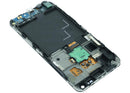 Pantalla soft OLED blanca con marco para Samsung Galaxy S Advance GT-i9070, repuesto para reparación de display.