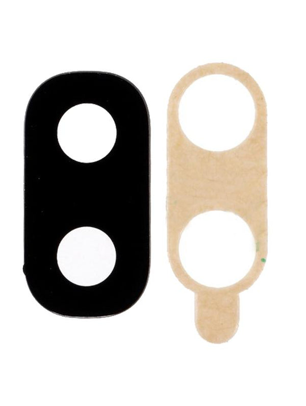 Lente de camara trasera (solo vidrio) con adhesivo para Samsung Galaxy A10S (A107 / 2019)