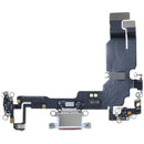 Puerto de carga original iPhone 15 azul, flex de carga A2846, conector dock para reparación.