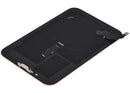 Tapa trasera Cosmic Orange usada para iPhone 17 Pro Max con MagSafe y NFC, ideal para reparación de cristal trasero.