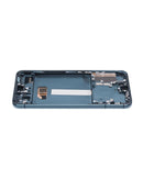 Reparación de pantalla verde con marco OLED para Samsung Galaxy S22 Plus en Guatemala.
