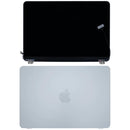 Pantalla LCD original MacBook Neo 13" (2026) plateada, número de pieza A3404, para cambio o reparación de pantalla rota.