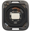 Tapa trasera Apple Watch Series 9 41mm GPS aluminio negro espacial A2978, repuesto para reparación.