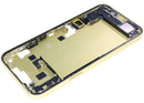 Tapa trasera original iPhone 14 Plus amarilla, con marco A2632, A2885, A2886. Repuesto Apple.