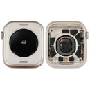 Carcasa trasera de aluminio Starlight para Apple Watch SE 2da Gen 44mm, GPS, OEM, grado A.