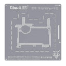 Plantilla Qianli QS106 Bumblebee para reballing de capa intermedia en Huawei P40 Pro+, reparación de BGA.