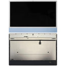 Pantalla original iMac 24" A2873/A3137/A3247 usada, OEM pull, grade A, azul, con agujero grande para cámara.
