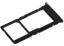 Bandeja dual SIM gris para Samsung Galaxy A06 5G (A066), repuesto original.