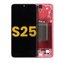 Reparación de Pantalla OLED con marco para Samsung Galaxy S25 5G en Guatemala a través de mayoristas de repuestos y talleres especializados.