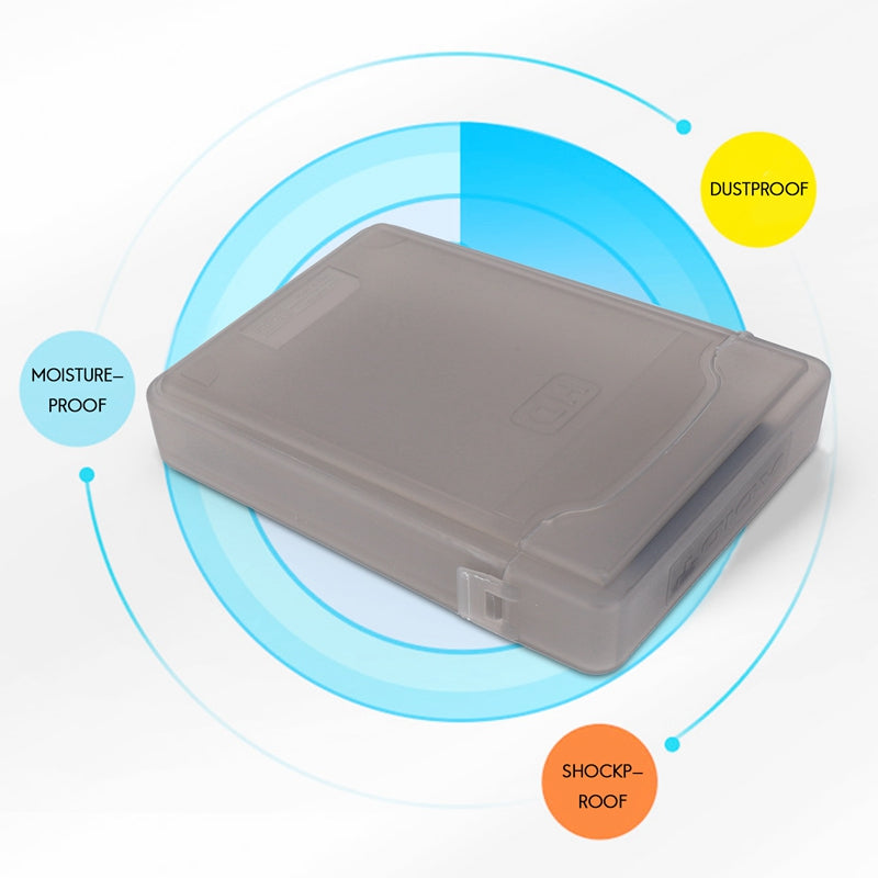 Encuentra la mejor caja protectora plástica para HDD 3.5 en Guatemala, en SlowBack, mayorista de accesorios tecnológicos.