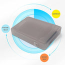 Encuentra la mejor caja protectora plástica para HDD 3.5 en Guatemala, en SlowBack, mayorista de accesorios tecnológicos.