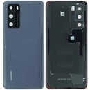 Tapa trasera original Huawei P40 negra, ANA-AN00, ANA-NX9, back cover de cristal para reparación.