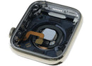 Caja de Apple Watch Series 6 de 44mm, acero inoxidable dorado, repuesto OEM usado, grado A.