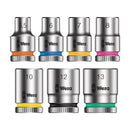 Juego de 39 piezas Wera Tool-Check PLUS 2, con ratchet, puntas y vasos de 1/4 pulgada.