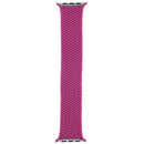 Correa Braided Solo Loop magenta original para Apple Watch de 44mm, 45mm, 46mm, 49mm, talla 7 mediana.